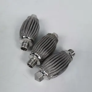 Small Conical Stainless Steel Sintered Mesh Pleated Filter Cartridge RT-055 thumbnail-2