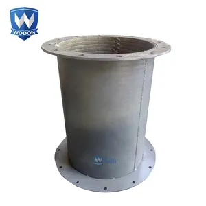 Wodon CCO Wear Resistant Pipe With Flange for Coal Power and Steel Plant thumbnail-5