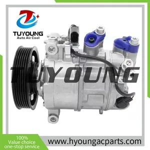 6SEU14 Car A/c Compressor for AUDI A6 4F0260805K 4F0260805D 4F0260805F 4F0260805Q DCP02016 82D0155122A 82D0156124CA 82D0156124MA thumbnail-1