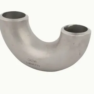 Sr Elbow Stainless Steel Ss Elbow Sch10 90 /45/180 Degree Butt Welded Seamless Elbow Pipe Tube Fittings thumbnail-1