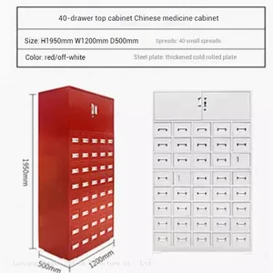 HN-NC02 Stainless Steel Pharmacy Cabinet for Naturopathic Clinic, 2000mm, High Capacity With Dust-proof Design & ABS Plastic Corner, Factory Direct thumbnail-3