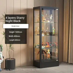 Retail Glass Display Case With LED Lighting | Countertop & Floor Standing Showcase for Stores thumbnail-3