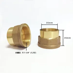 Brass Fittings,Socket Female Thread Joint thumbnail-2