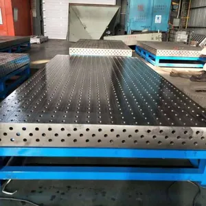Junyuan Steel Structure High-precision Ht250 Civil Air Defense Welding Platform and Manipulator Welding Platform, Large Quantity in Stock thumbnail-4