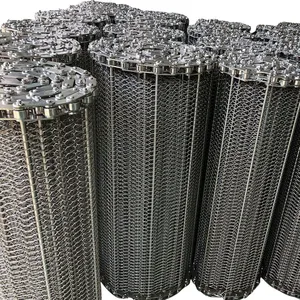 Stainless Steel Mesh Chain Driven Wire Mesh Conveyor Belt for Industrial Conveyance thumbnail-1