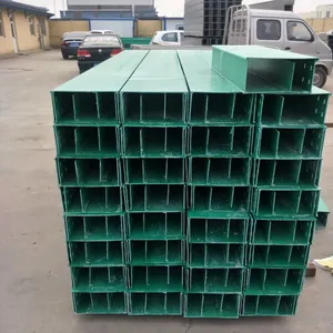 Industrial Buildings FRP GRP Fiberglass Cable Ladder Tray for Heavy Duty Support thumbnail-1