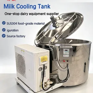 SUS304-2B Stainless Steel Milk Cooling Tank thumbnail-1