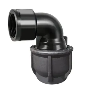 LRITEO Push Fit Female Tee, Plastic Quick Connect Female Thread T Connector for PE Pipe, Irrigation Aquaculture Infrastructure thumbnail-3