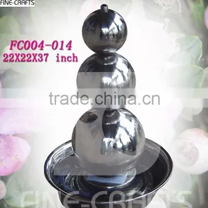 Stainless Steel Garden Fountain thumbnail-1
