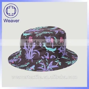 Blank Sublimation Bucket Hats / Flower Bucket Caps Wholesale thumbnail-1