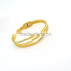 New Products 2016 Specail Design Gold Color Luxury Bracelet for Women thumbnail-3