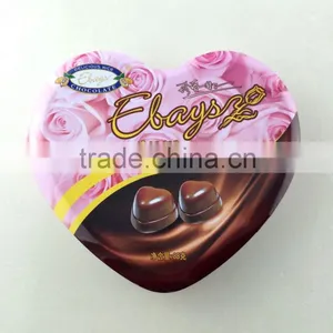 Dongguan Wedding Chocolate Tin Box,delicate Heart Shape Tin Box thumbnail-1