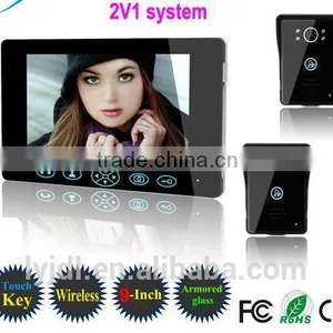 Hot Selling 9''color Wireless Video Door Bell,alarm Video Intercom Doorbell,wireless Unlocking thumbnail-1