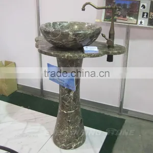 China Emperador Light Marble Vanity Sink thumbnail-1