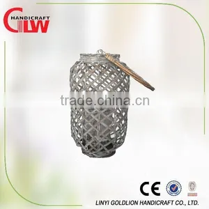 Garden Lantern Wicker Lantern Willow Lantern thumbnail-1