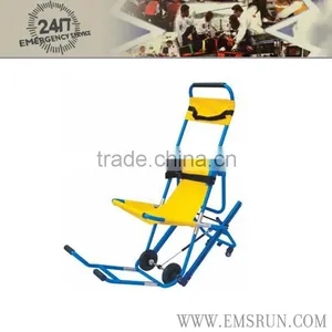 High Quality Aluminum Alloy Folding Ambulance Chair Stretch thumbnail-1