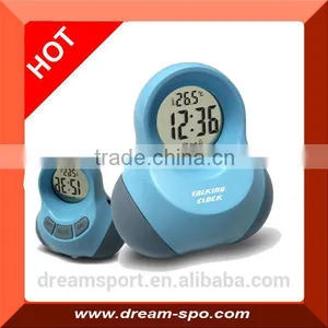 New Stlype Touching Talking Clock Snooze With Temperature thumbnail-3