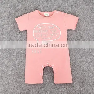 2016 Cute Modeling Cartoon High Quality Newborn Baby Rompers Pure Cotton Summer Toddler Jumpsuits thumbnail-4