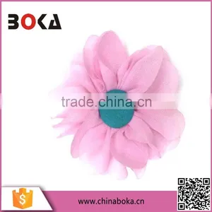 Pink Fabric Flower Applique Decoration, Flower Stage Decoration thumbnail-2