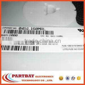 Littelfuse Very Fast Acting SMF Fuse 1808 0451.160MRL 160MA 125V thumbnail-1