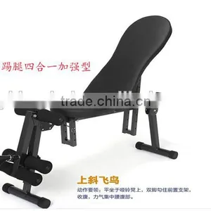 Exercise Curved Sit up Bench Home Gym Fitness Crossfit Sit up Bench thumbnail-3