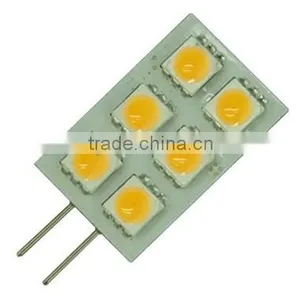 10W Equivalent 1W Quadrate SMD 5050 Side Pin LED G4 Rectangle thumbnail-1