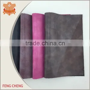Brush pu 1.0mm Thickness pu Leather Fabric thumbnail-5