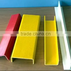 Fiberglass Reinfored Plastic Profile- Yellow FRP Channel thumbnail-1
