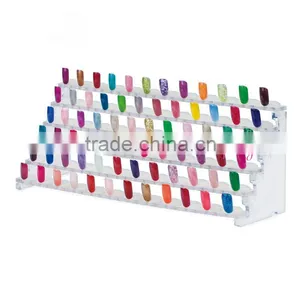 Acrylic Nail Art Display Board With 72pcs Nail Ring thumbnail-1
