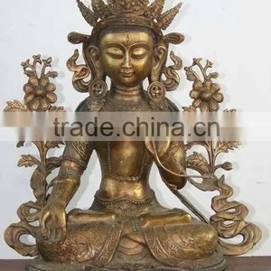 Chinese Antique Copper Buddha thumbnail-1