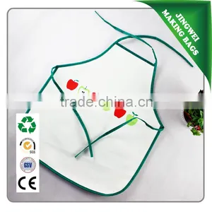 Wholesale Promotional Plain White Aprons Cotton thumbnail-2