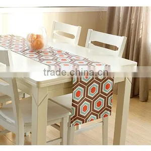 Nice Handmade Heat Transfer Printing Geometric Figure Table Runners thumbnail-4