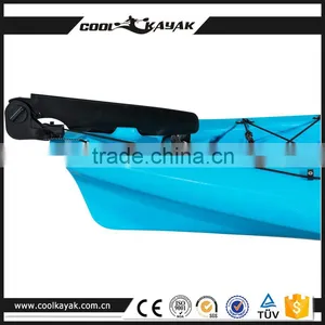 12ft Single Fishing Kayak Sit on Top With Pedals and Rudder System Ocean thumbnail-6