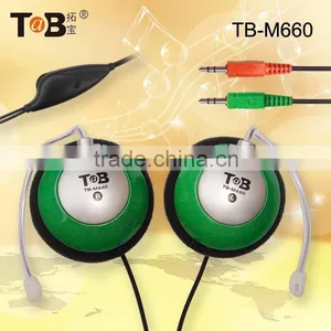 Cheap Computer Computer Earhook Headset With Microphone, Headset With Detachable Cable thumbnail-1