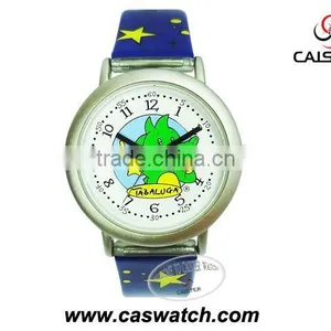 Lovely Cartoon Dial Background Chidren Plastic Watch With PVC Band thumbnail-1