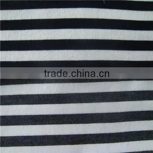 Stripe Fanric T/R Polyester Viscose Spandex Fabric Punto Roma Fabric thumbnail-2
