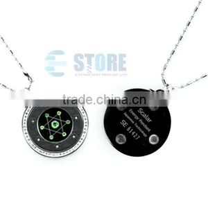 Fashion Seven Star Style Scalar Energy Pendant/Stainless Steel Pendant With Shinning Green Diamond Quality Choice thumbnail-6