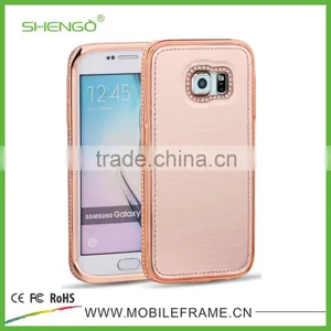 Diamond Leather Case for Samsung S6 Edge With Retail Packaging thumbnail-5
