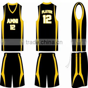 Pretty Look Jersey Type Design Basketball Uniform thumbnail-1