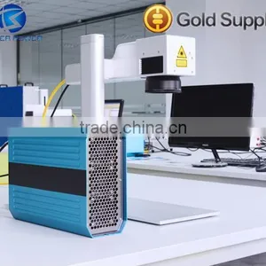 Metals and Plastic Material Fiber Laser Logo Marking Machine thumbnail-2
