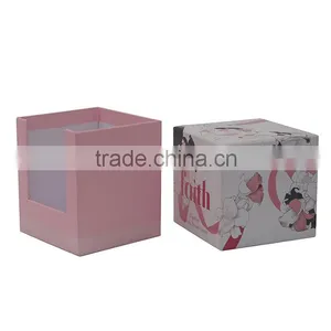 Custom Black Mini Cardboard Box With Window thumbnail-4