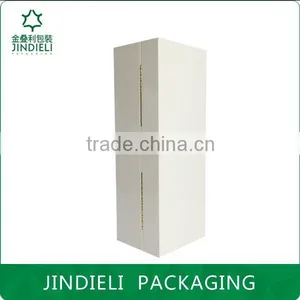 White Elegant Leather Wooden Jewelry Packaging Boxes thumbnail-2
