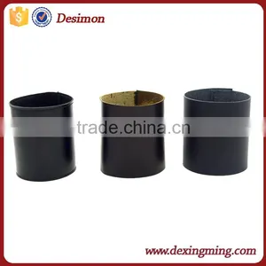 Shenzhen Manufacturer Leather Glass Wrapper,cup Coat,cup Sleeves Leather thumbnail-1