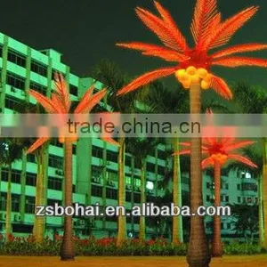 Led Lighted Trunk Coconut Palm Tree Light thumbnail-1