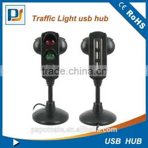 Hot Selling Traffic Light Shape Light up Light 3 Port Usb Hub for Promotional Use thumbnail-2