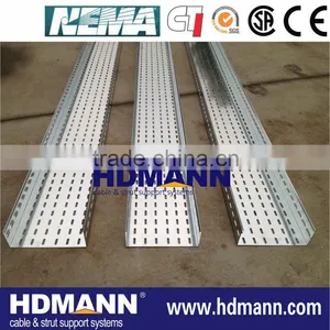 With NAMA Galvanized Perforated Cable Tray /China OEM Supplier thumbnail-3