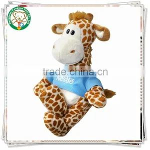 OEM High Quality With Stuffed Giraffe Toy thumbnail-6