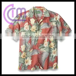 Men's Cotton Short Sleeve Beach Shirt,hawaiin Shirts thumbnail-1