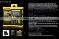 Hot!! Nitecore Authorized Distributor Original NiteCore D4 Charger Dual Port Car Usb Charger thumbnail-1