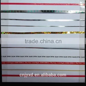Professional Laser Printed Holographic Garment Woven Label thumbnail-2